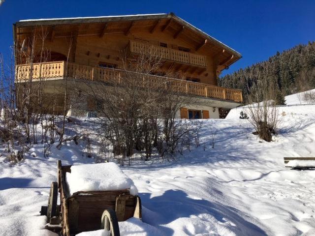 Chalet Nicole La Cote d'Arbroz Esterno foto