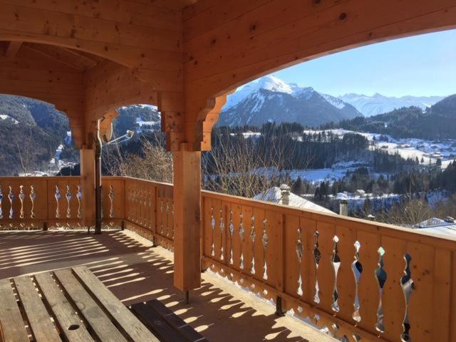 Chalet Nicole La Cote d'Arbroz Esterno foto
